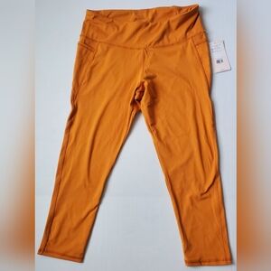 Danskin Burnt Orange Leggings Sz XL